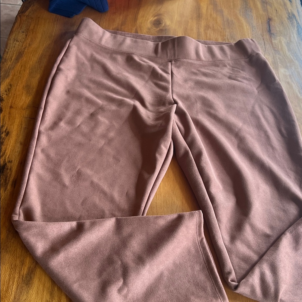 Mixit Cocoa suede look Brown Leggings